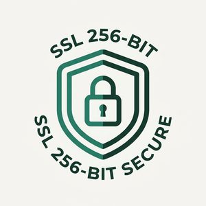 Bezpieczne połączenie szyfrowane certyfikatem SSL 256-bit